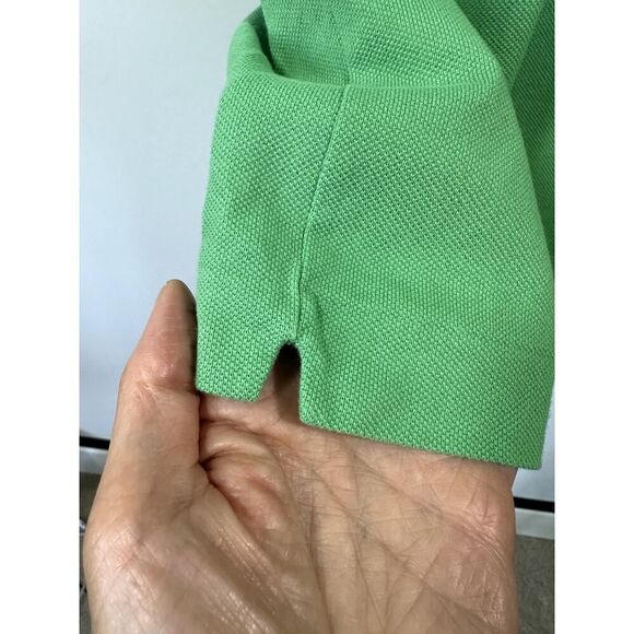 LACOSTE Men's Classic Fit Original Short Sleeve Polo Green Shirt Size Medium - Picture 6 of 11